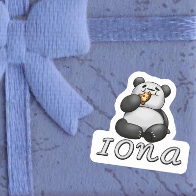 Pizza-Panda Autocollant Iona Laptop Pizza-Panda Autocollant Iona Laptop Image