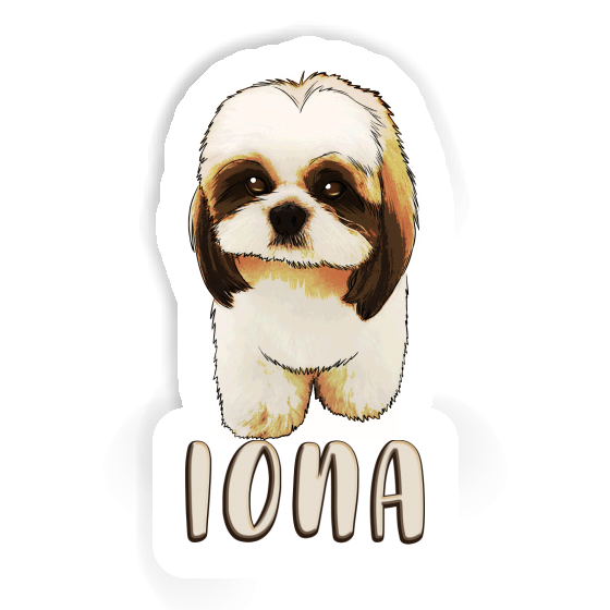 Shih Tzu Aufkleber Iona Gift package Image