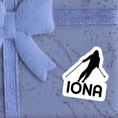 Autocollant Iona Skieuse Notebook Autocollant Iona Skieuse Notebook Image