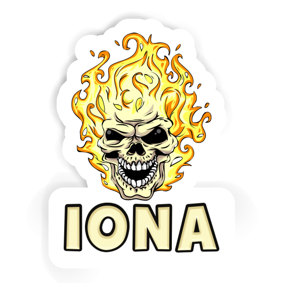 Tête de feu Autocollant Iona Notebook Tête de feu Autocollant Iona Gift package Image