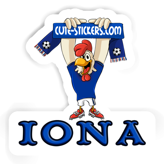 Autocollant Iona Coq Notebook Autocollant Iona Coq Gift package Image