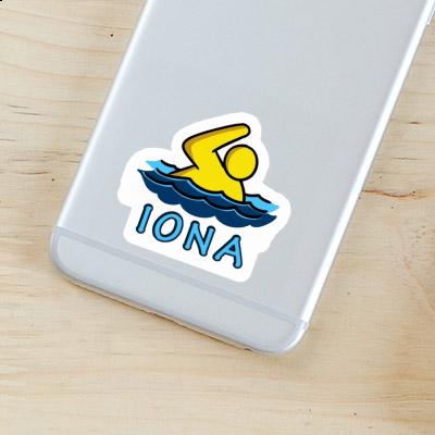 Sticker Swimmer Iona Sticker Swimmer Iona Image