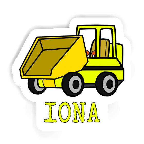 Autocollant Benne avant Iona Image