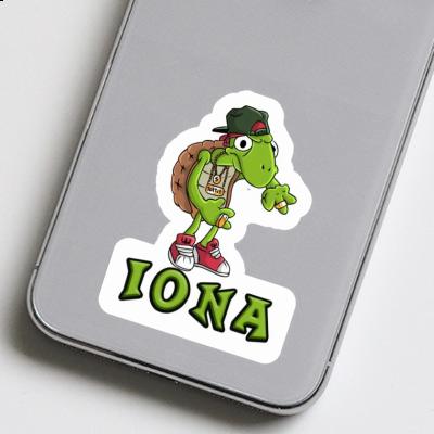 Aufkleber Iona Hip Hop Schildkröte Image