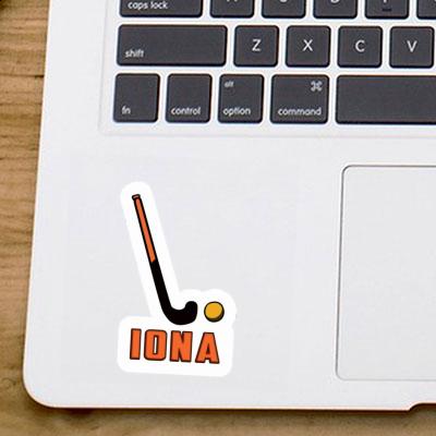 Iona Sticker Floorball Stick Laptop Iona Sticker Floorball Stick Laptop Image