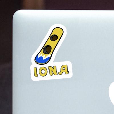Autocollant Iona Wakeboard Notebook Autocollant Iona Wakeboard Gift package Image