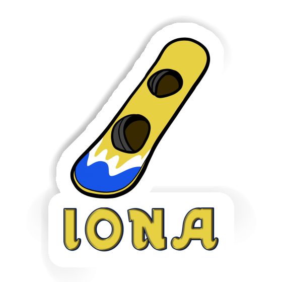 Autocollant Iona Wakeboard Notebook Autocollant Iona Wakeboard Gift package Image