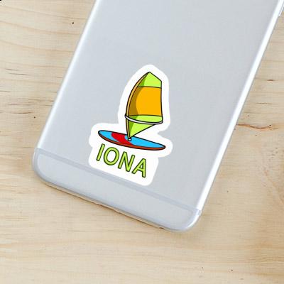 Windsurfbrett Aufkleber Iona Notebook Image