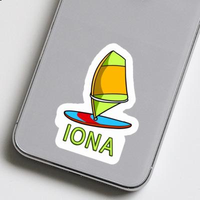 Iona Autocollant Planche à voile Notebook Iona Autocollant Planche à voile Notebook Image