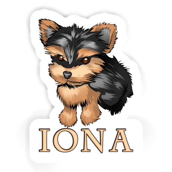 Iona Aufkleber Yorkshire Terrier Laptop Iona Aufkleber Yorkshire Terrier Laptop Image