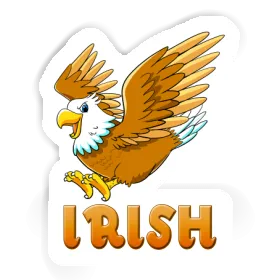 Sticker Eagle Irish Image