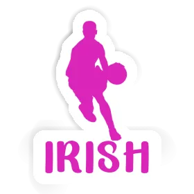 Sticker Irish Basketballspieler Image