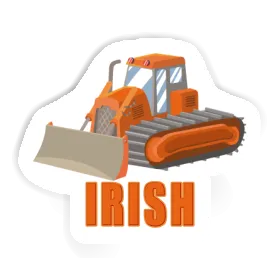 Aufkleber Bagger Irish Image