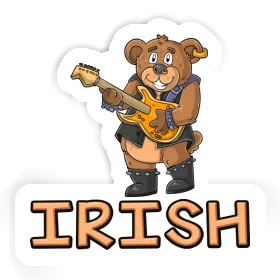 Rocker Sticker Irish Image