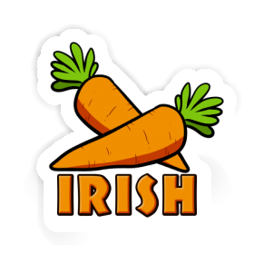 Carrot Sticker Irish Image