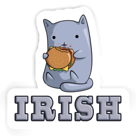 Sticker Hamburger Irish Image
