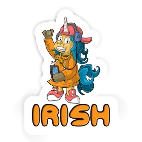 Autocollant Hip-hoppeuse Irish Image
