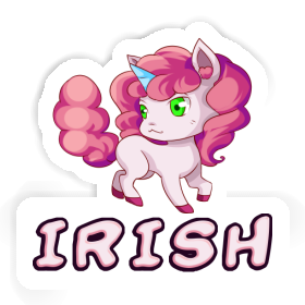 Autocollant Licorne Irish Image