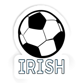 Ballon de foot Autocollant Irish Image