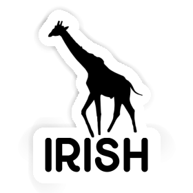 Autocollant Irish Girafe Image