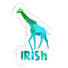 Autocollant Irish Girafe Image