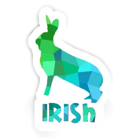 Irish Sticker Rabbit Image