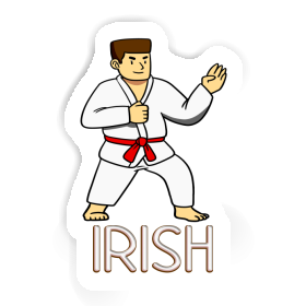 Karatéka Autocollant Irish Image