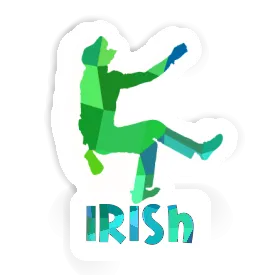 Grimpeur Autocollant Irish Image
