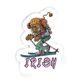 Aufkleber Telemarker Irish Image