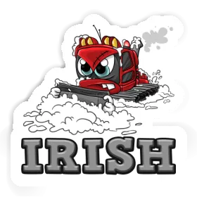Irish Sticker Pistenfahrzeug Image