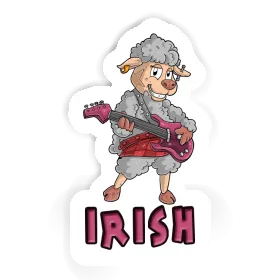Sticker Rockergirl Irish Image