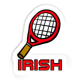 Autocollant Raquette de tennis Irish Image