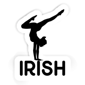 Sticker Irish Yoga-Frau Image