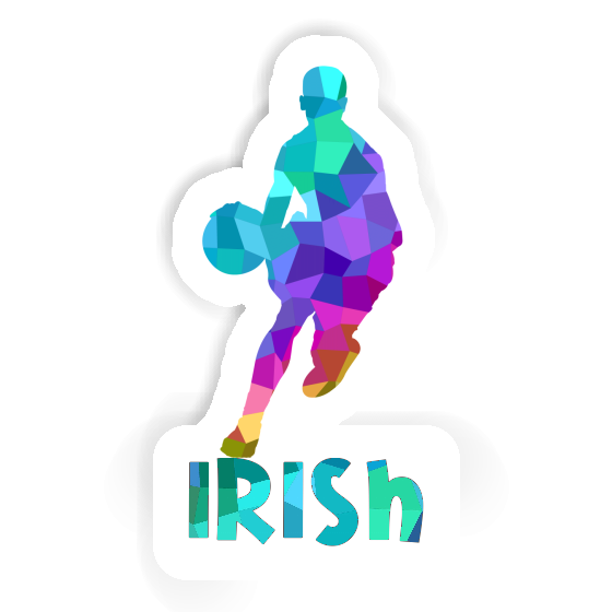 Autocollant Joueur de basket-ball Irish Notebook Autocollant Joueur de basket-ball Irish Notebook Image