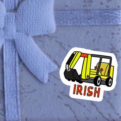 Mini-Excavator Sticker Irish Laptop Mini-Excavator Sticker Irish Laptop Image