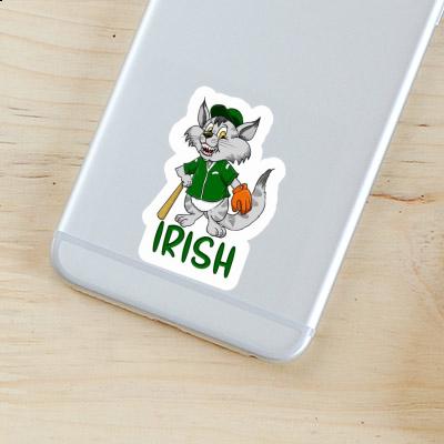 Irish Sticker Cat Laptop Irish Sticker Cat Laptop Image