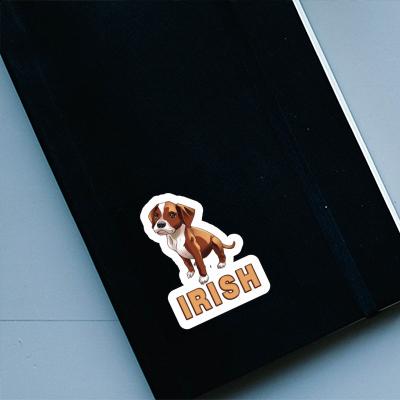 Aufkleber Irish Boxerhund Aufkleber Irish Boxerhund Image