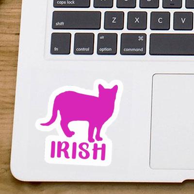 Autocollant Chat Irish Notebook Image