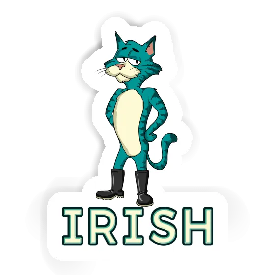 Irish Sticker Cat Gift package Image