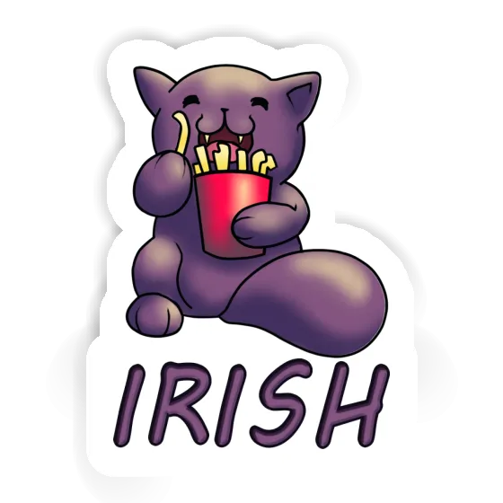 Aufkleber Irish Pommes-Katze Notebook Aufkleber Irish Pommes-Katze Gift package Image