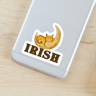 Cat Sticker Irish Notebook Cat Sticker Irish Notebook Image