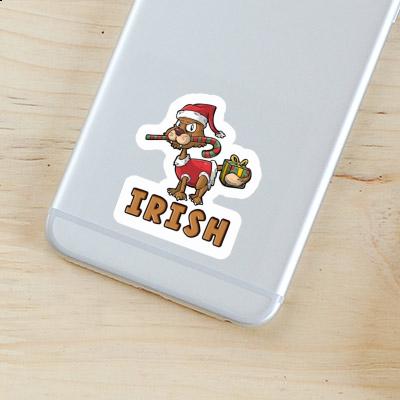 Aufkleber Weihnachtskatze Irish Laptop Aufkleber Weihnachtskatze Irish Laptop Image