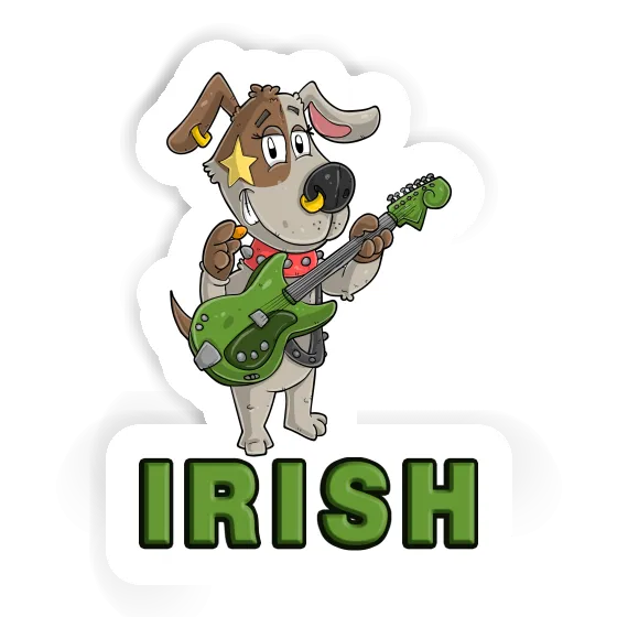 Irish Aufkleber Gitarrist Gift package Image