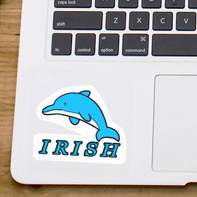 Dolphin Sticker Irish Image