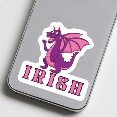 Aufkleber Drache Irish Image