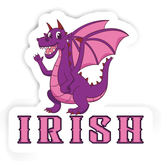 Aufkleber Drache Irish Notebook Aufkleber Drache Irish Gift package Image
