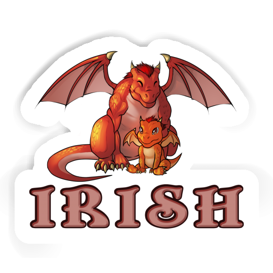 Drache Aufkleber Irish Notebook Drache Aufkleber Irish Notebook Image