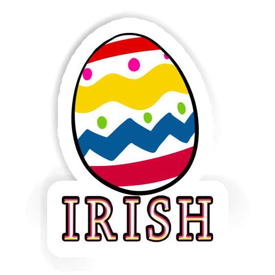 Sticker Easter Egg Irish Sticker Easter Egg Irish Image