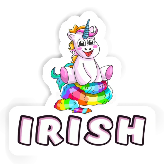 Sticker Irish Baby Einhorn Notebook Sticker Irish Baby Einhorn Notebook Image