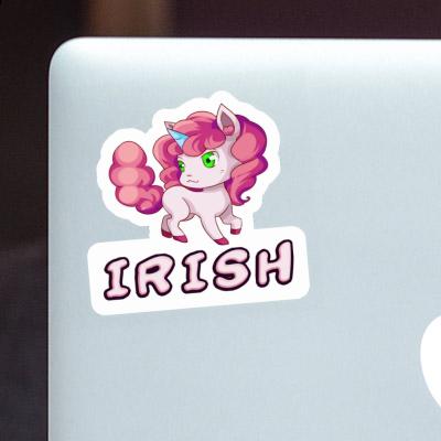 Sticker Irish Einhorn Gift package Image